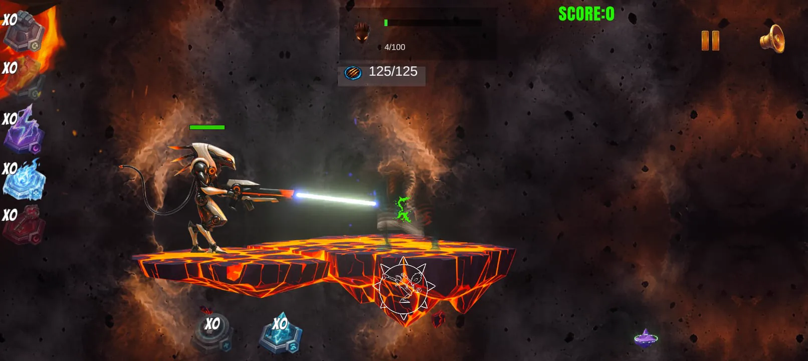 Galactic Warrior — capture de gameplay 12